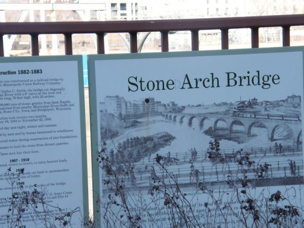 Stone Arch Bridge Historical Marker