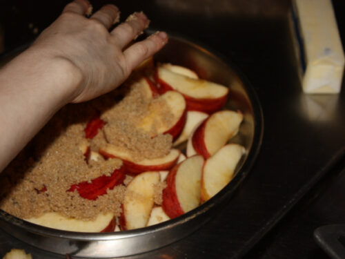 Apple Crisp So Easy Your Kids Will Make It - With Step-by-Step Photos