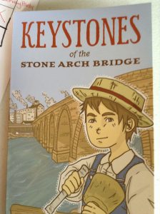 Local author Carolyn Ruff explores her Swedish heritage and a big part of the history of Minneapolis in her first book Keystones of the Stone Arch Bridge. 