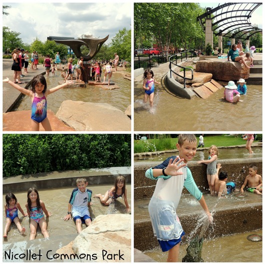 Family Fun Idea: Best Twin Cities Splash Pad & Thursday Rockin' Lunch Hour at Nicollet Commons Park