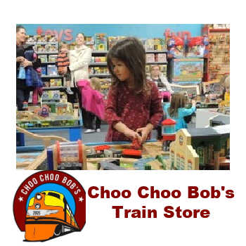 Choo Choo Bob's Train Store Directory Logo