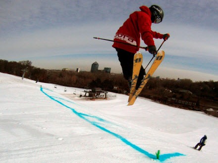 Family Skiing at Hyland Hills Ski Area