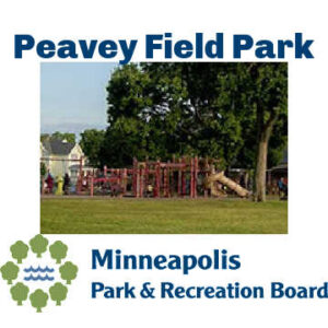 Playground at Peavey Park in Minneapolis, Minnesota