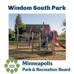Playground at Windom South Park in Minneapolis, Minnesota