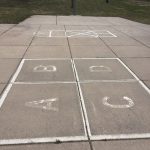 Cavell Playground - 4Square and Hopscotch