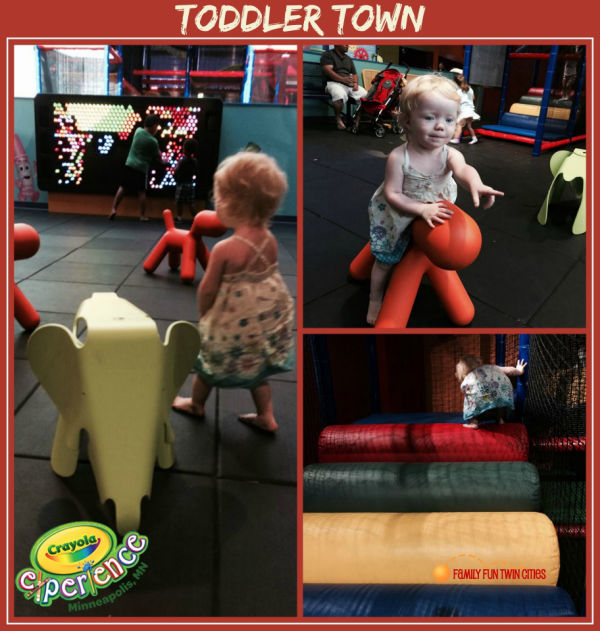 Toddler Town at the Crayola Experience