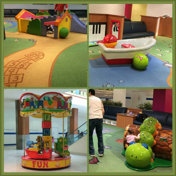 Kids play area at Southdale Center in Edina, Minnesota