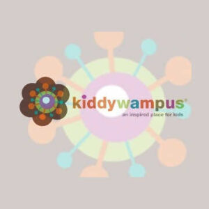 kiddywampus - an inspired place for kids - square logo