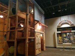 Iteractive play exhibit at the Minnesota History Center in Saint Paul.