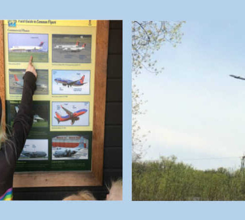 Airplane Viewing at Fort Snelling State Park