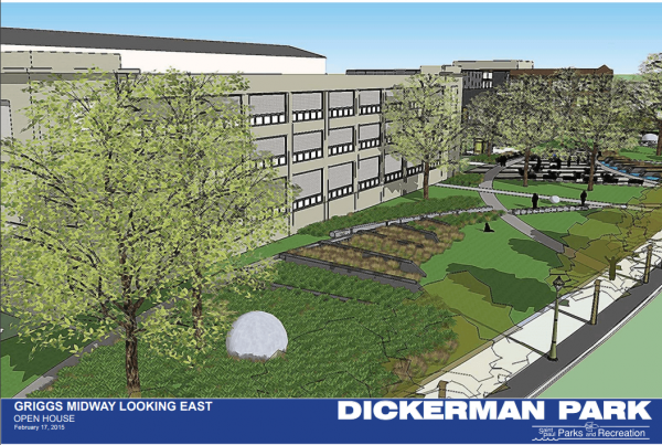Rendering of the Future Dickerman Park
