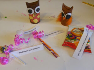 Valentines Day Snacks & Crafts Created at ARTrageous Adventures in Minneapolis, MN