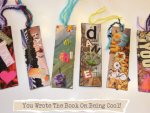 DIY Valentine Bookmarks for Kids created by Artrageous Adventures in Minneapolis, Minnesota