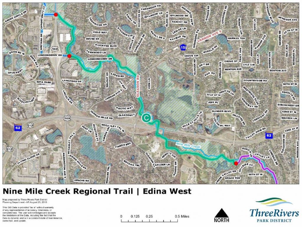 nine mile creek regional trail