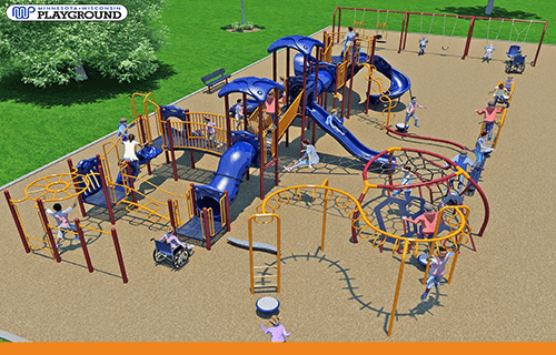 Composite Sketch of London Park Playground courtesy of City of Blaine