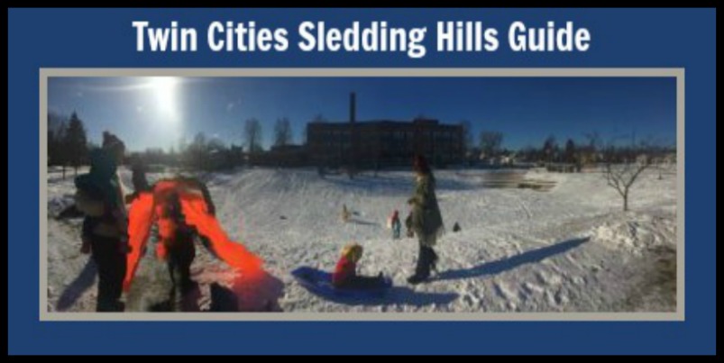 Commons Park is home to Fridley's only sledding hill.
