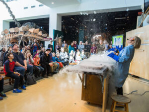 Science Live demonstration at the Science Museum of Minnesota in Saint Paul