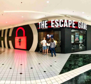 Front of Escape Game at Mall of America, Bloomington, Minnesota