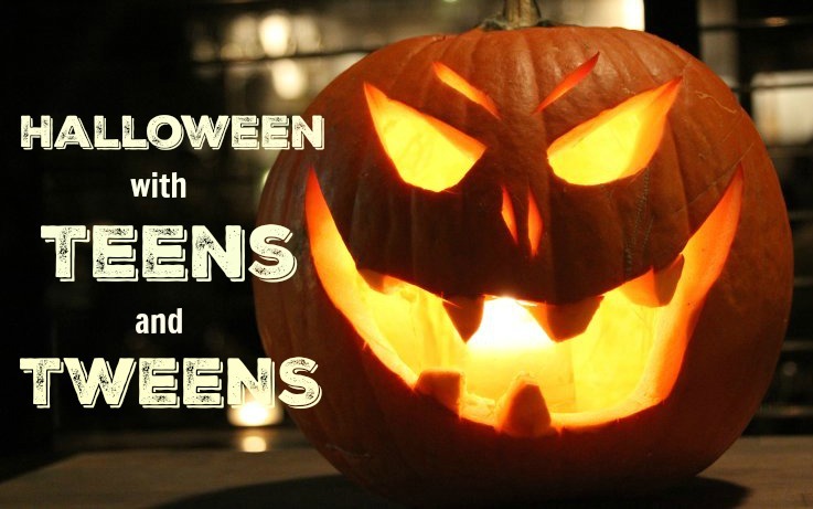 Scary Jack-o-Lantern: "Halloween with Teens and Tweens"