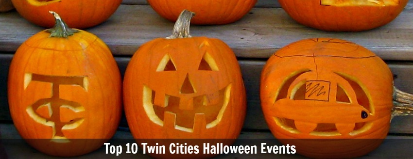 Top 10 Twin Cities Halloween Activities For Kids- Six Jack-o-Lanterns