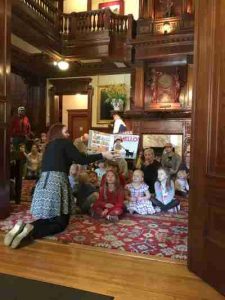 Storytime in the mansion