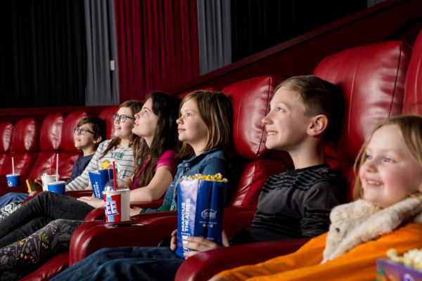 Students Enjoying Film at Marcus Theatre