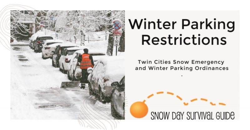 Twin Cities Snow Day Survival Guide - Winter Parking Restrictions