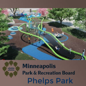 Phelps Park Concept Drawing, Minneapolis, Minnesota