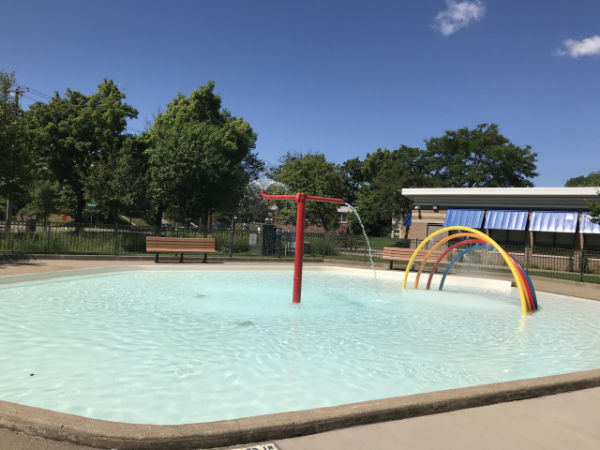 Wading Pool at East Phillips Park in Minneapolis Minnesota