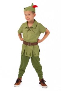 Boy in Peter Pan or Robin Hood Costume from Little Adventures