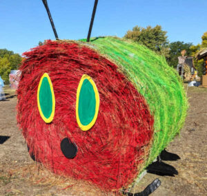 Very Hungry Caterpillar Scarecrow