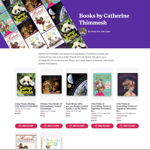 Books by Catherine Thimmesh on Bookshop.com