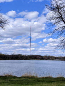 The Telefarm Towers in Shoreview, Minnesota