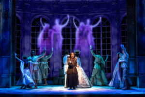 Anastasia and the ghosts in the ballroom - Kyla Stone (Anya) and The Company of The North American Tour of ANASTASIA – Photo by Jeremy Daniel(1826)