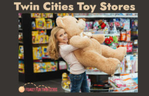 A Toy Store for Every Family - Featuring Logos of independent toy stores in twin cities