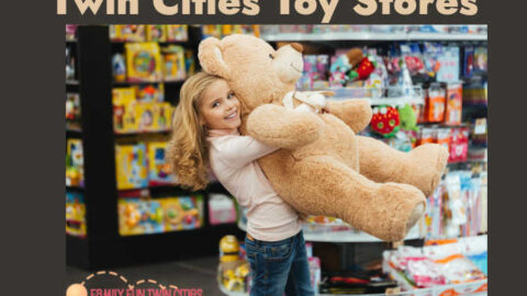 A Toy Store for Every Family - Featuring Logos of independent toy stores in twin cities