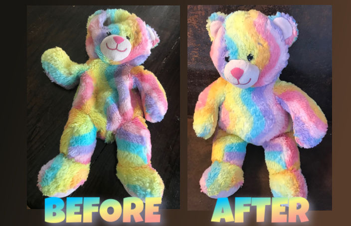 Build-A-Bear Repair Before & After