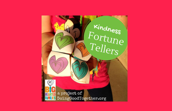Kindness Fortune Tellers from DoingGoodTogether