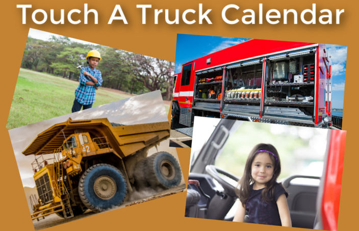 Touch A Truck Calendar for the Twin Cities Minnesota Metro Area