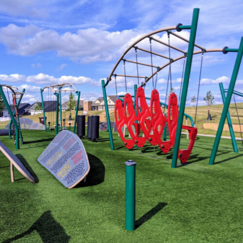 Grassman Park Challenge Course, Jordan, Minnesota