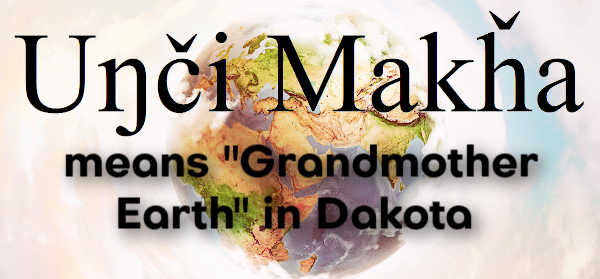 Uŋčí Makhá means Grandmother Earth in Dakota - Uŋčí Makhá Park, Saint Paul, MInnesota