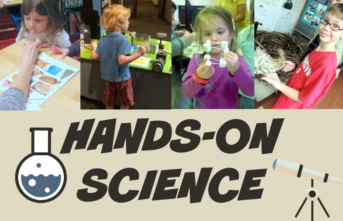 Collage of Kids learning through hands-on science in the Twin Cities, Minnesota