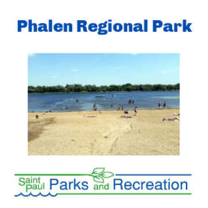 Phalen Regional Park Beach in Saint Paul, Minnesota