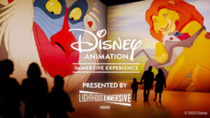 Disney Animation Immersive Experience presnted by Lighthouse Immersive.