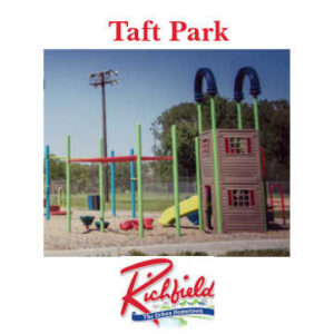 Playground at Taft Park in Richfield, MN