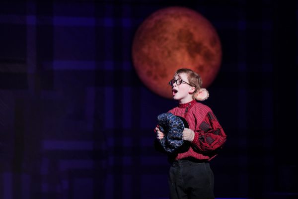 Matthew Woody (Fievel) in the World Premiere of An American Tail the Musical at Children's Theatre Company. Photo: Glen Stubbe Photography.