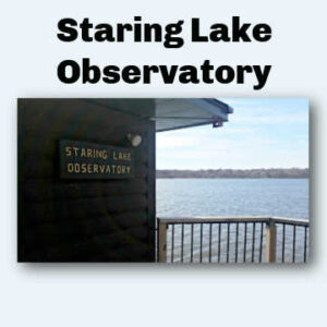 Exterior of Staring Lake Observatory in Eden Prairie, MN
