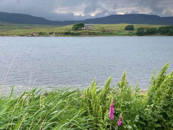 Loch Dunvegan on the Isle of Skye, Scotland.