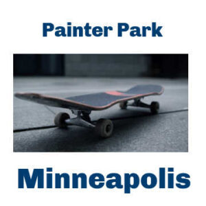 Skateboard. Painter Park, Minneapolis.