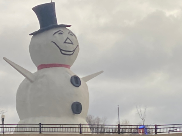 World's Largest Snowman in North St. Paul, Minnesota
